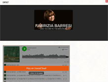 Tablet Screenshot of fabriziabarresi.com